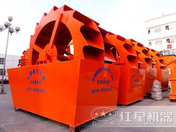 雙葉片水輪式洗砂機 雙葉片水輪式洗砂機