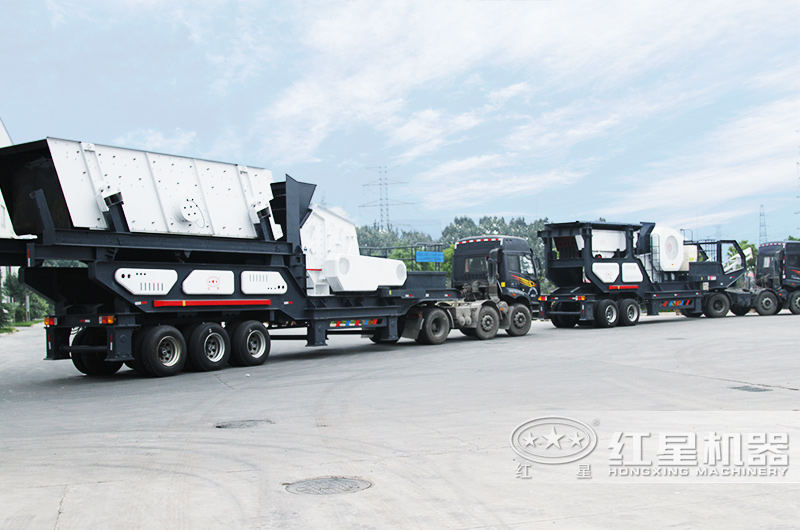 移動式破碎站發貨現場 移動式破碎站發貨現場