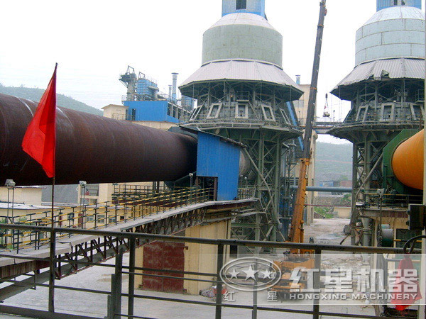 2.5x40石灰石回轉窯工作現(xiàn)場 2.5x40石灰石回轉窯工作現(xiàn)場