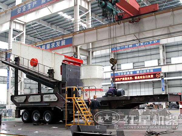 半掛車圓錐破流動(dòng)磕石機(jī) 半掛車圓錐破流動(dòng)磕石機(jī)