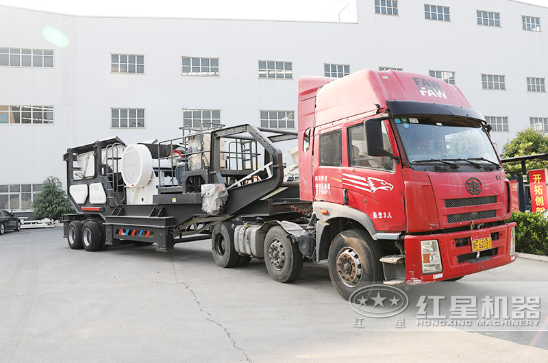 大型移動破碎站廠家，預(yù)發(fā)貨江西