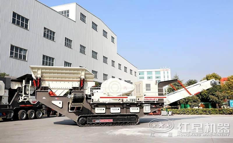 移動式機制砂設(shè)備廠家：履帶移動破