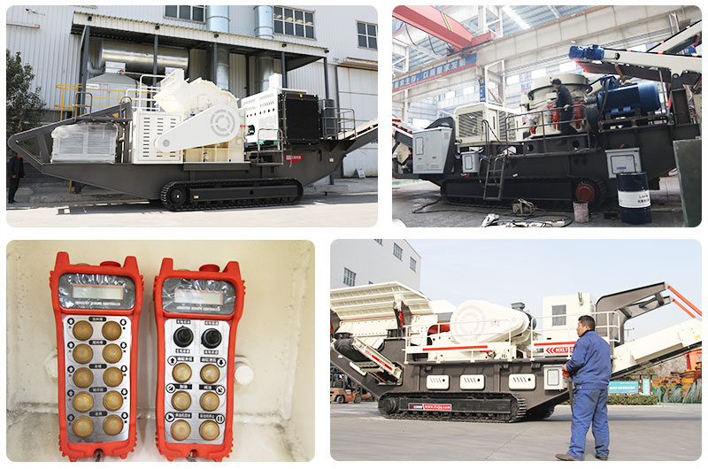 履帶式移動(dòng)破碎機(jī)遙控操作,簡(jiǎn)單方便,科技感十足 履帶式移動(dòng)破碎機(jī)遙控操作,簡(jiǎn)單方便,科技感十足