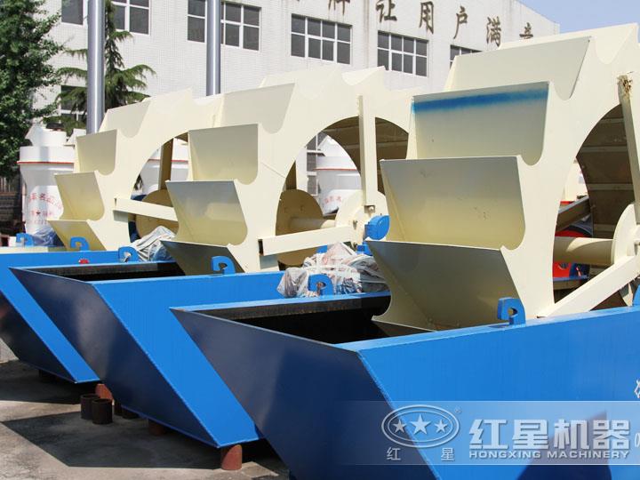 單輪花崗巖洗砂機 單輪花崗巖洗砂機