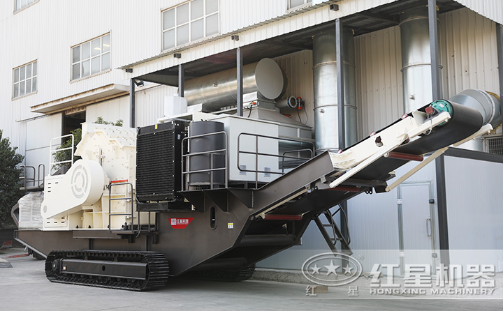 移動式履帶河卵石細(xì)碎一體機(jī)，價(jià)格實(shí)惠，可隨時(shí)免費(fèi)在線預(yù)約咨詢 
