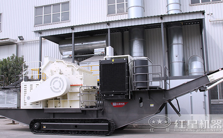 石英石履帶細(xì)碎篩分一體機(jī)，效能高節(jié)能，砂廠必備 