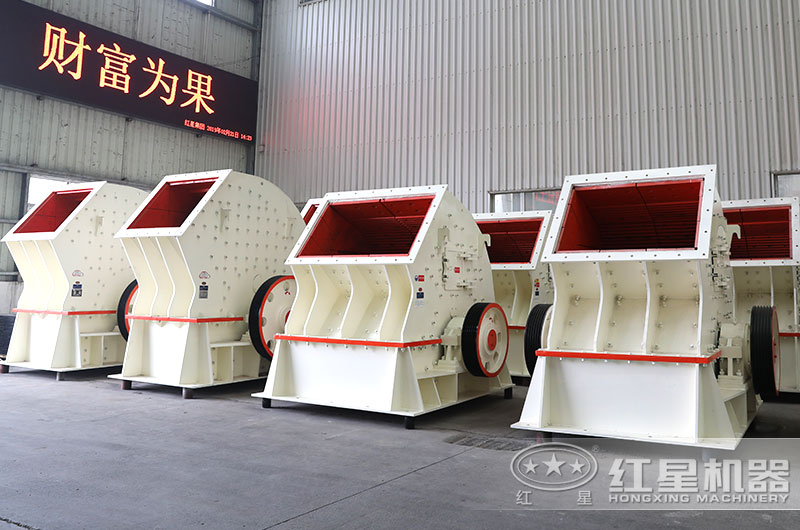 錘式破碎機-一次成型、簡化碎石流程