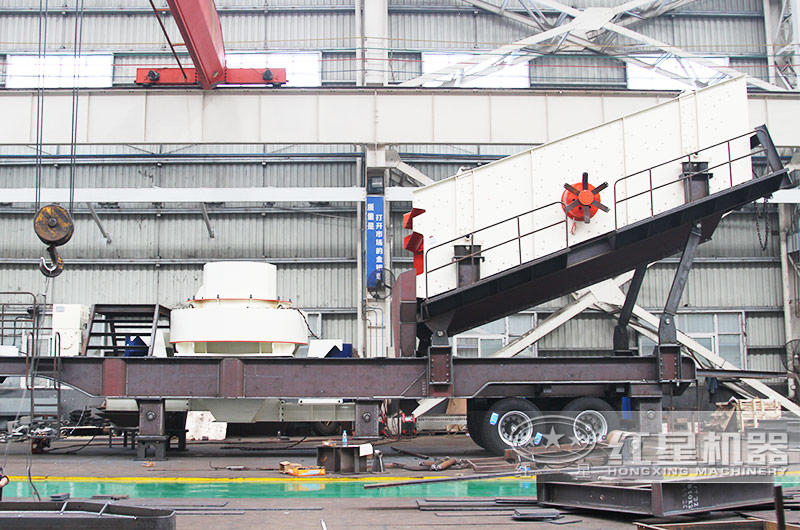 移動式青石制砂機,隨地轉場一鍵操控 移動式青石制砂機,隨地轉場一鍵操控