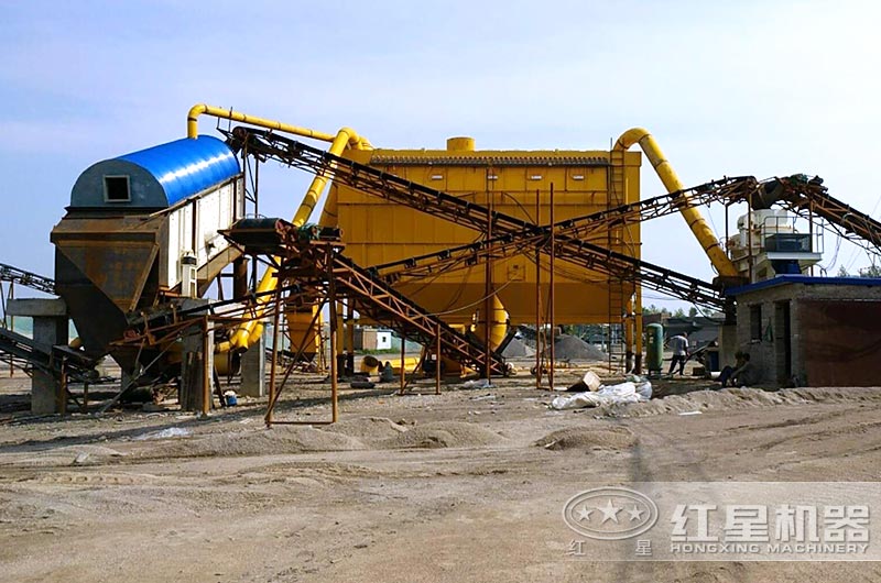 河北客戶石英砂生產線 河北客戶石英砂生產線