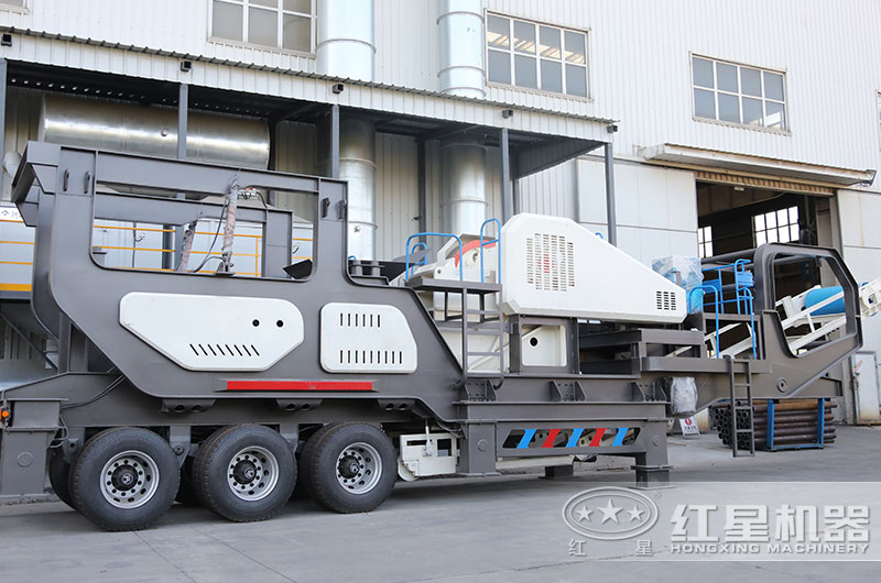 移動式混凝土再生料粉碎機設(shè)備 移動式混凝土再生料粉碎機設(shè)備