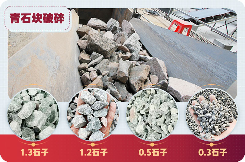 青石破碎作業(yè)現(xiàn)場 青石破碎作業(yè)現(xiàn)場