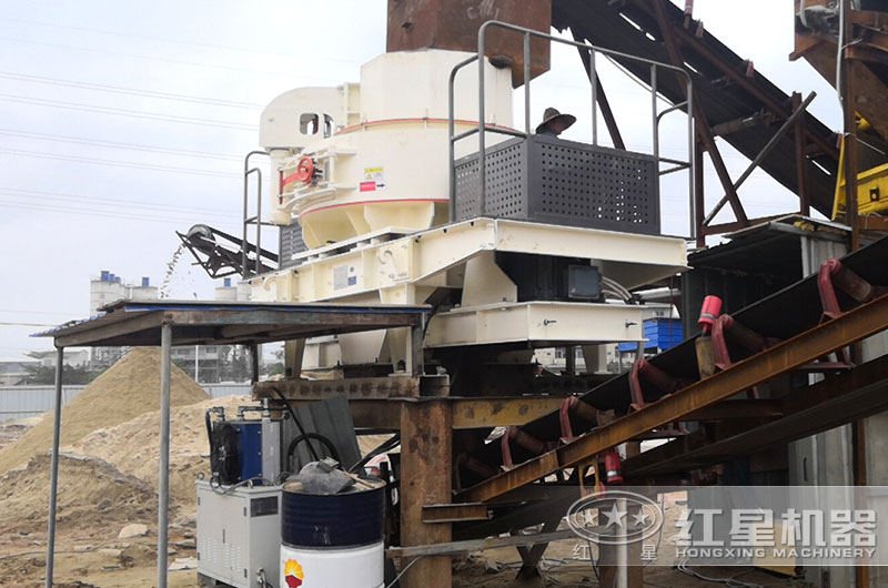 卵石制砂機生產現場圖片 卵石制砂機生產現場圖片