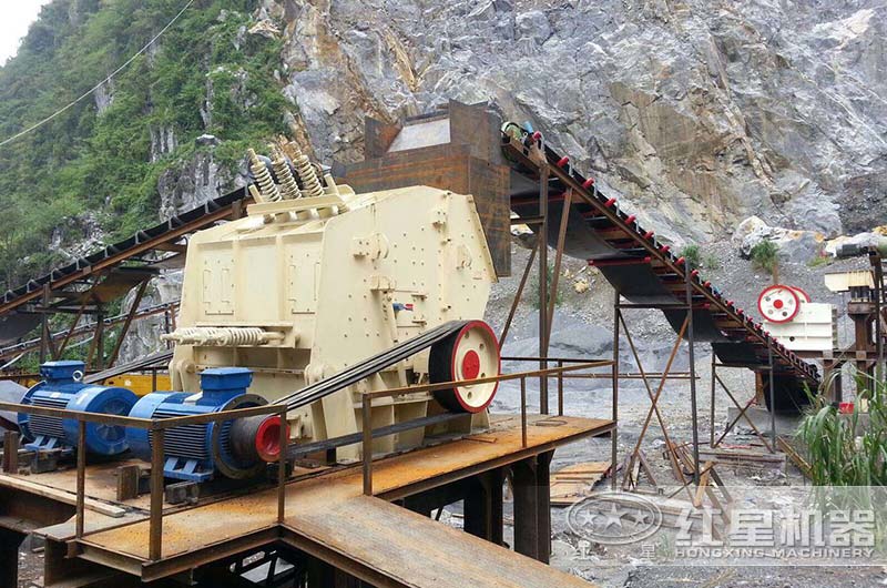 破碎生產線現場圖片 破碎生產線現場圖片