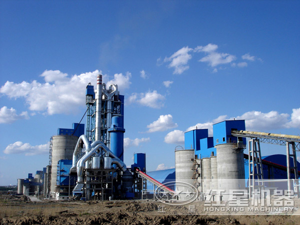 湖北銅礦回轉窯工作現(xiàn)場