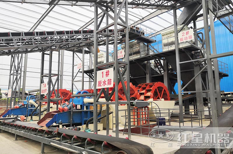 水洗機制砂加工生產(chǎn)客戶現(xiàn)場 水洗機制砂加工生產(chǎn)客戶現(xiàn)場