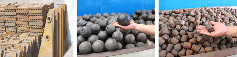 紅星高耐磨球磨機易損件，提供原裝配件